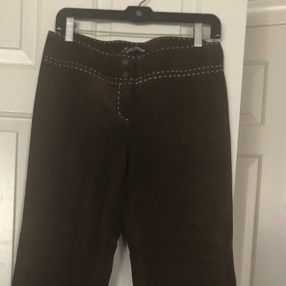 Vintage 70s Style Suede Pants